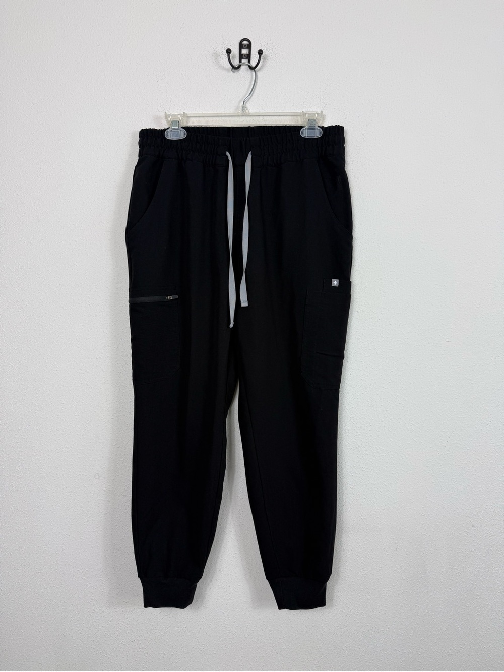 Figs Black Zamora Jogger Scrub Pant Medium Petite